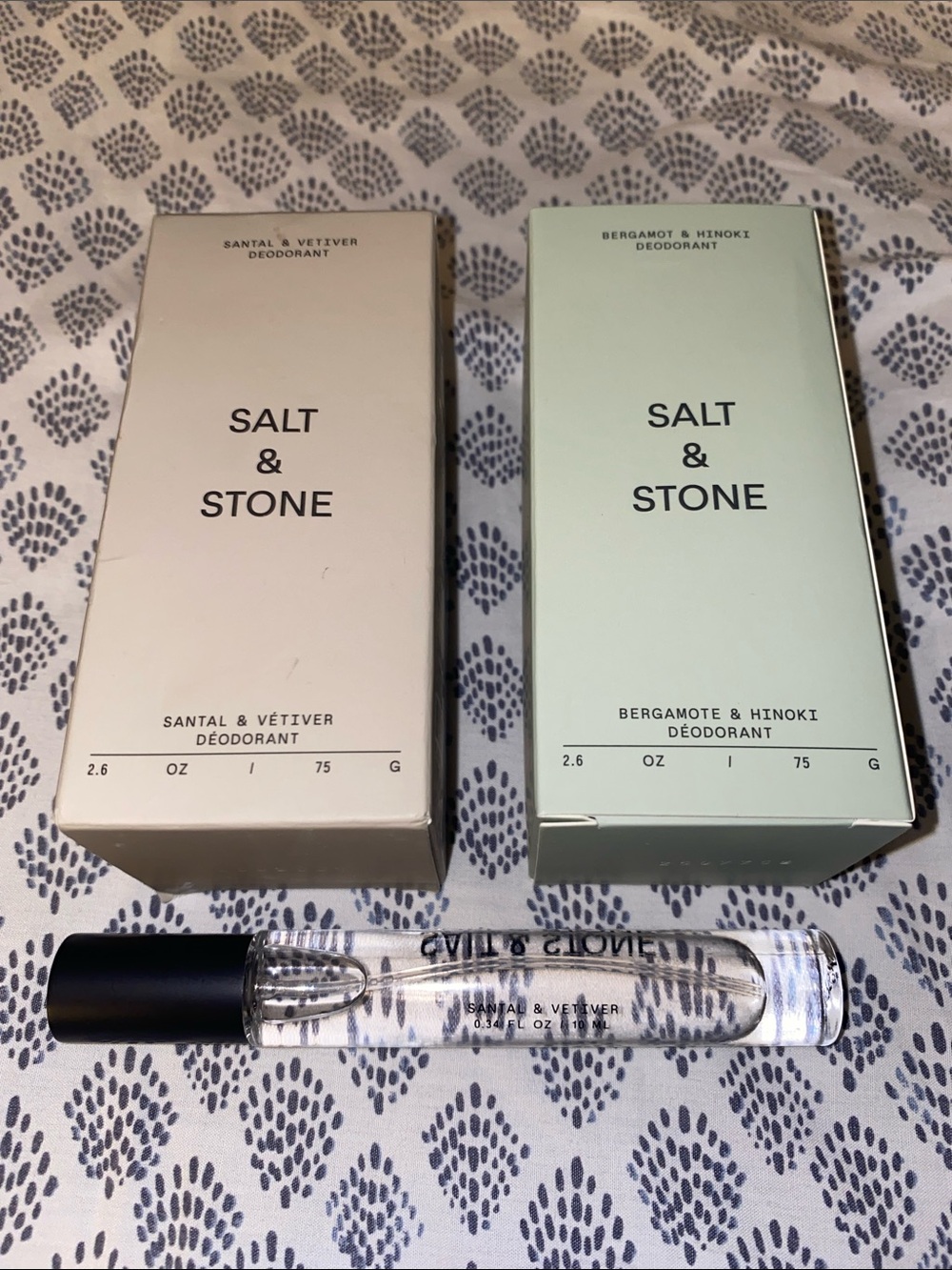 Salt & Stone Women's Deodorant - Bergamont & Hinoki - Santal & Vetiver